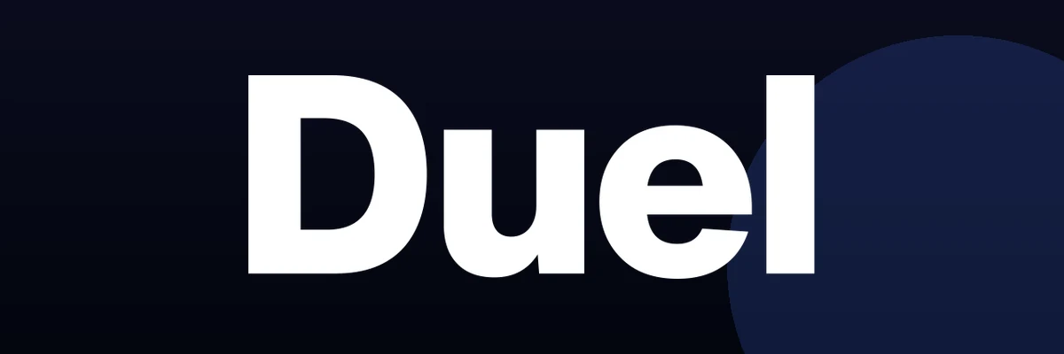 Baner Duel Casino z logo