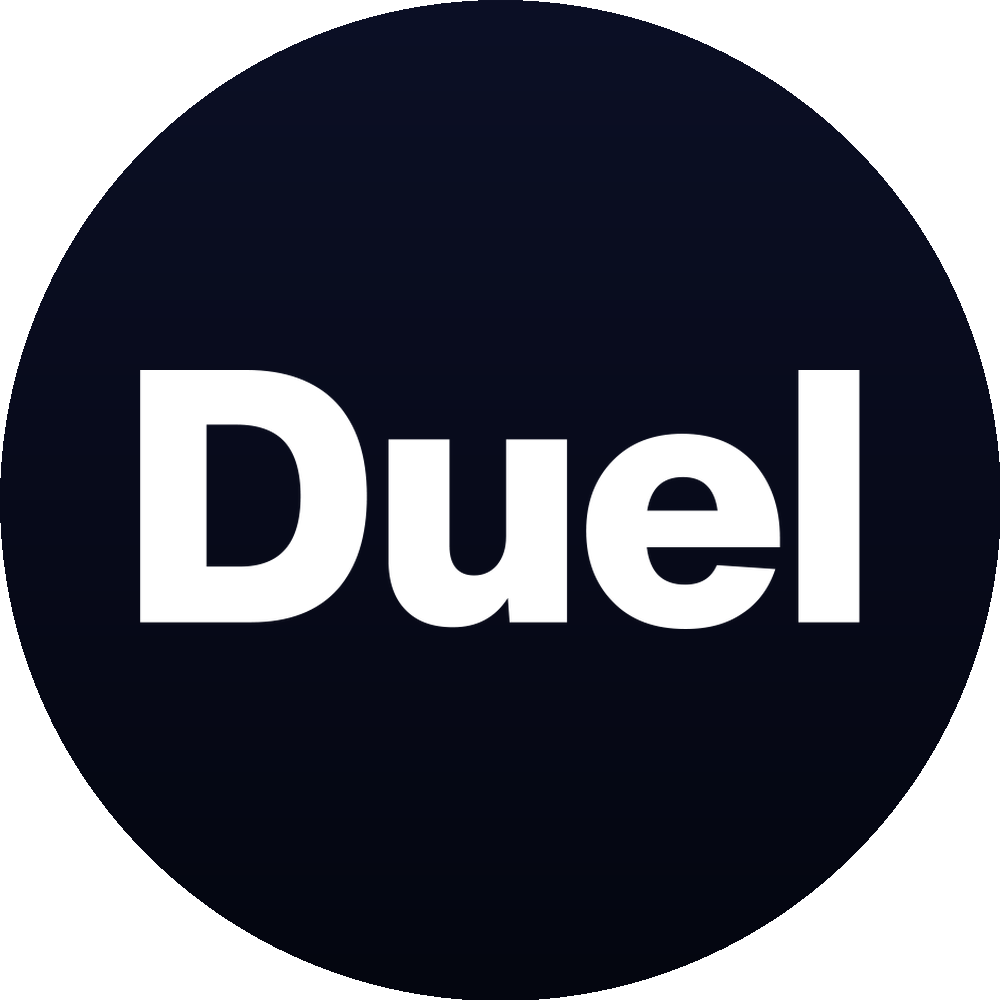 Okrągłe logo Duel Casino do awatara