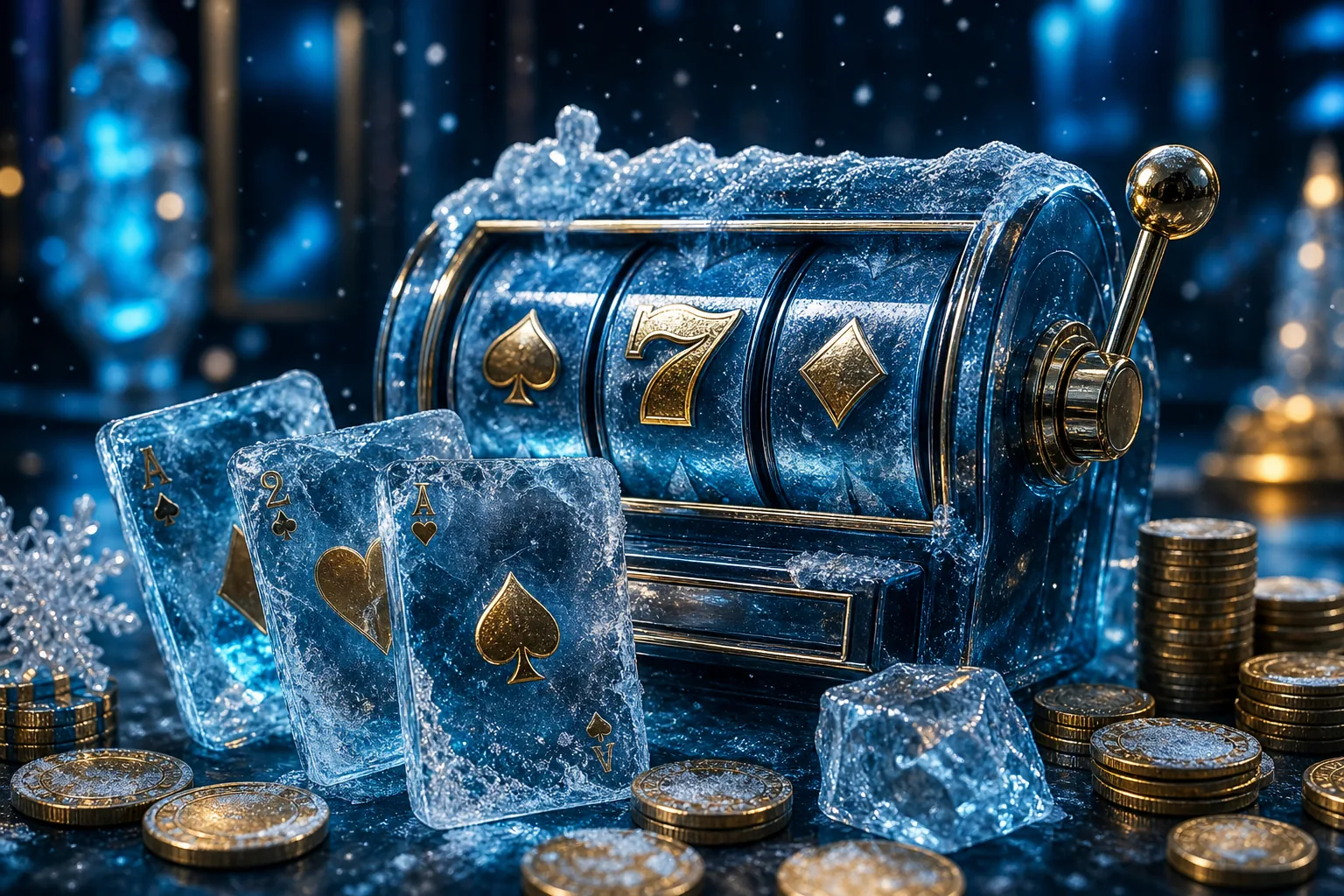 ICE Casino - lodowy klimat slotów i gier kasynowych