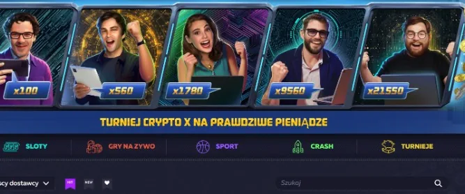 Turniej Crypto X na prawdziwe pieniądze w Vavada