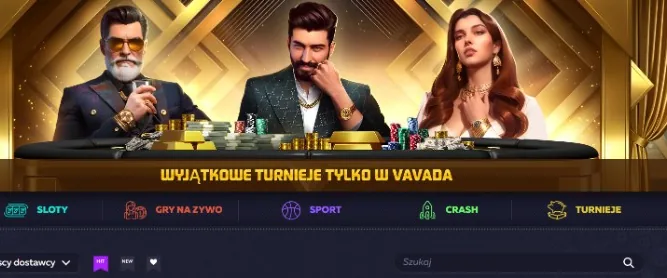 Turnieje na żywo w kasynie Vavada